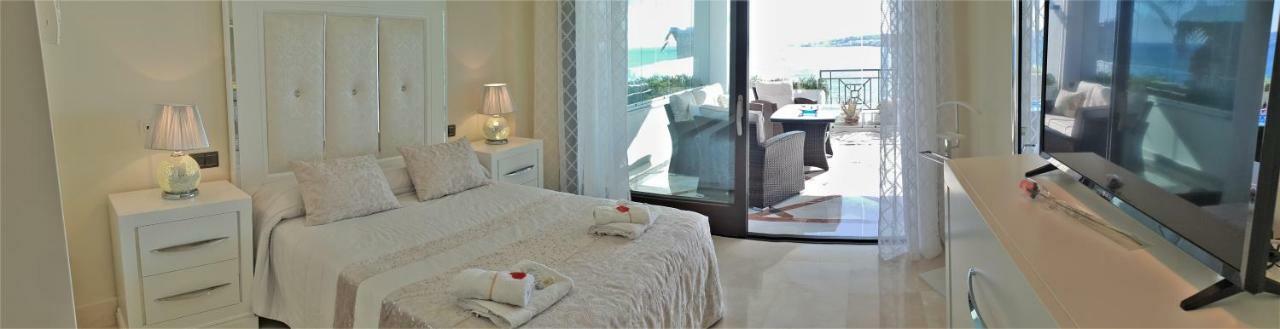 Luxury Apartment Frontal To The Sea In Estepona Doncella Beach Exterior foto